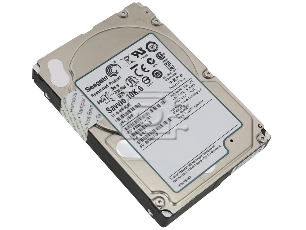 Seagate Savvio 10K.6 ST900MM0006 900GB SAS Hard Drive