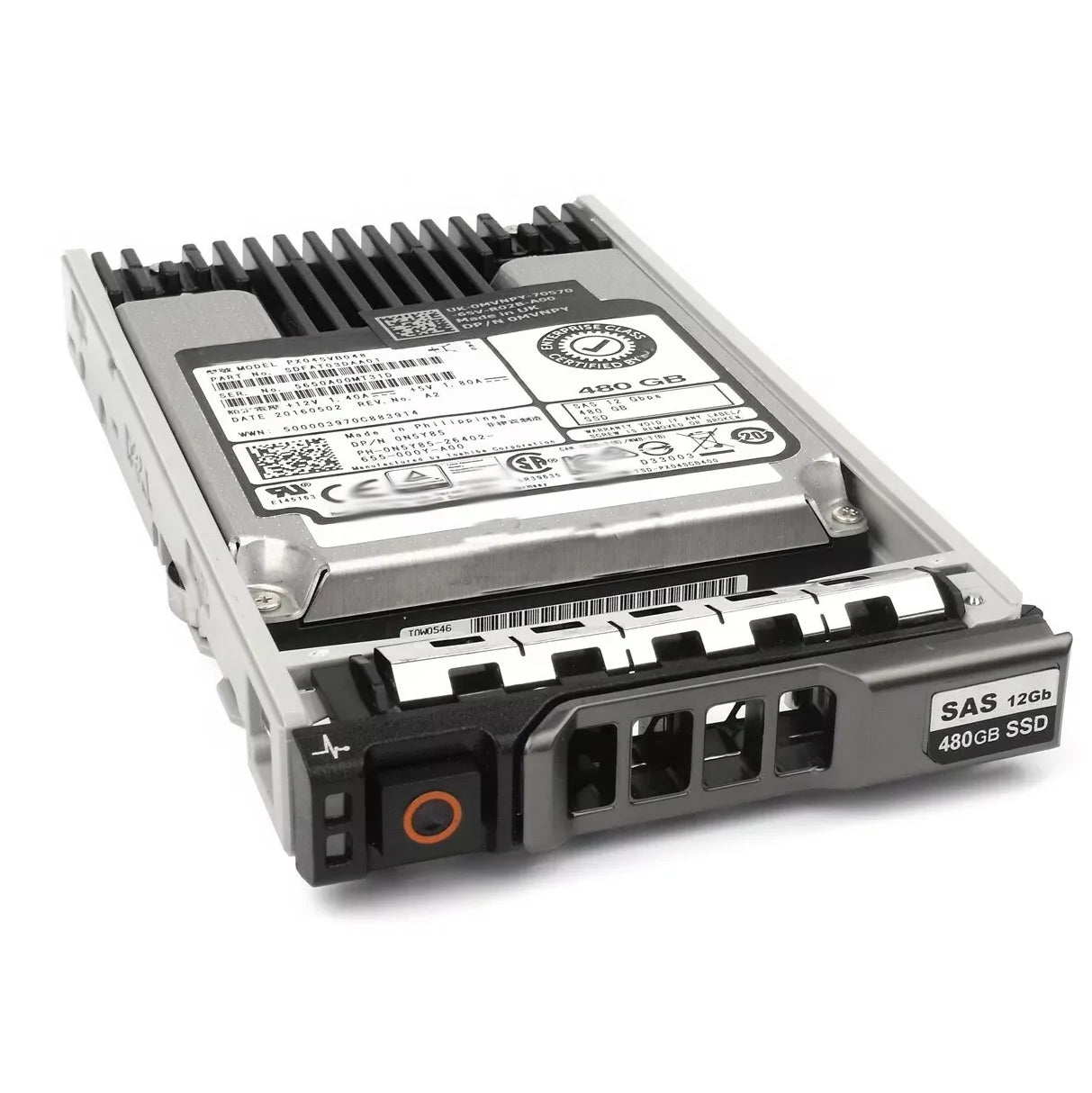XP6MK 0XP6MK Compellent 480gb Sas 2.5inch 12g Ssd for Server With Tary