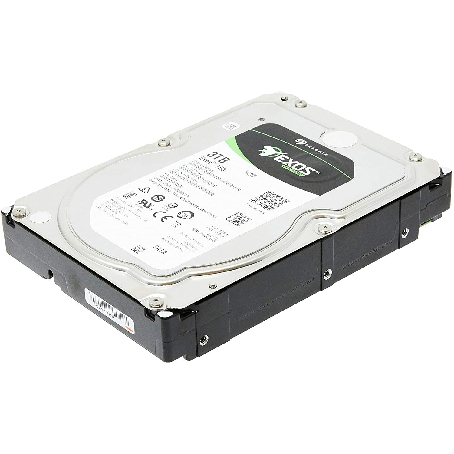 Seagate Enterprise Capacity ST3000NM0005 3TB 7200RPM SATA 6.0 GB/S 128MB 512N Enterprise Hard Drive - MFerraz Tecnologia