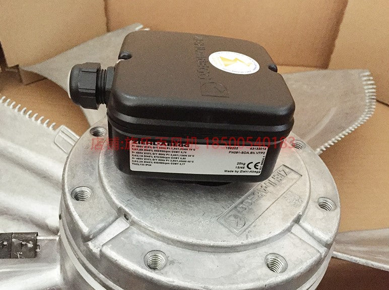 FN091-SDA.6N.V7P2 ZIEHL-ABEGG Axial Fan 3~400V 1.95 /1.3kW 4.4/2.3 A