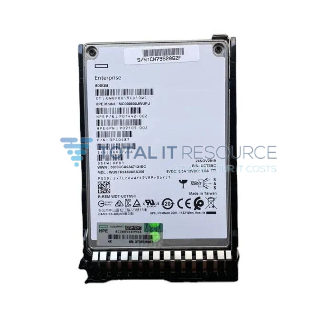 P10442-B21 HPE 1.92TB SAS 12G Read Intensive SFF (2.5in SC Value SAS SSD