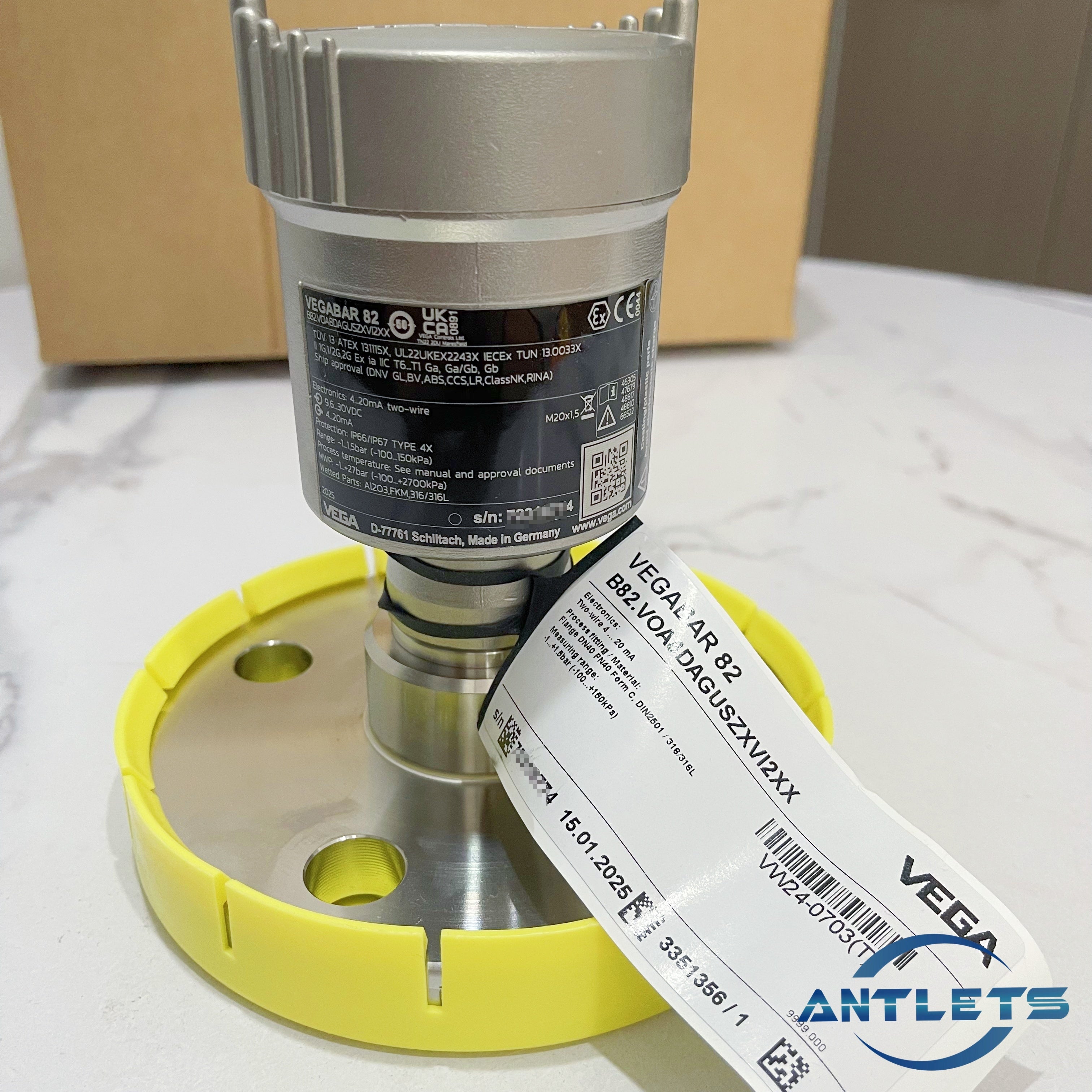 VEGA BRAND NEW VEGABAR 82 All-Rounder Ceramic Pressure Transmitter
