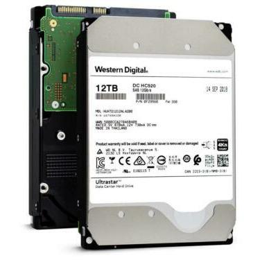 WD Ultrastar DC HC520 | HUH721212AL4200 (0F29560) | 12TB 7200 RPM 4Kn SAS 12Gb/s 70090984092 Disco - MFerraz Tecnologia