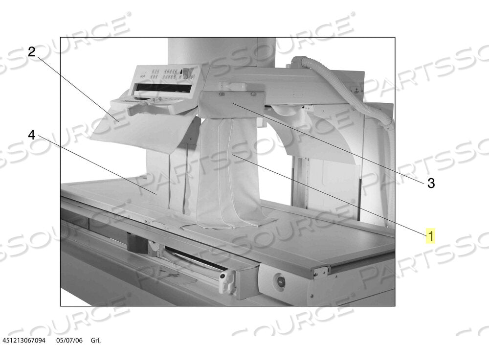 LOWER RADIATION PROTECTION APRON