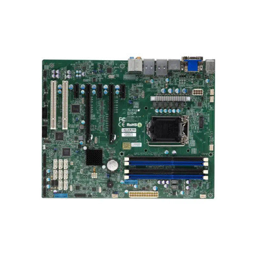 X11SSL-F - SuperMicro LGA1151 Intel C232 Micro-ATX Motherboard, Supports Xeon E3-1200 v6/v5 Series DDR4 4x DIMM