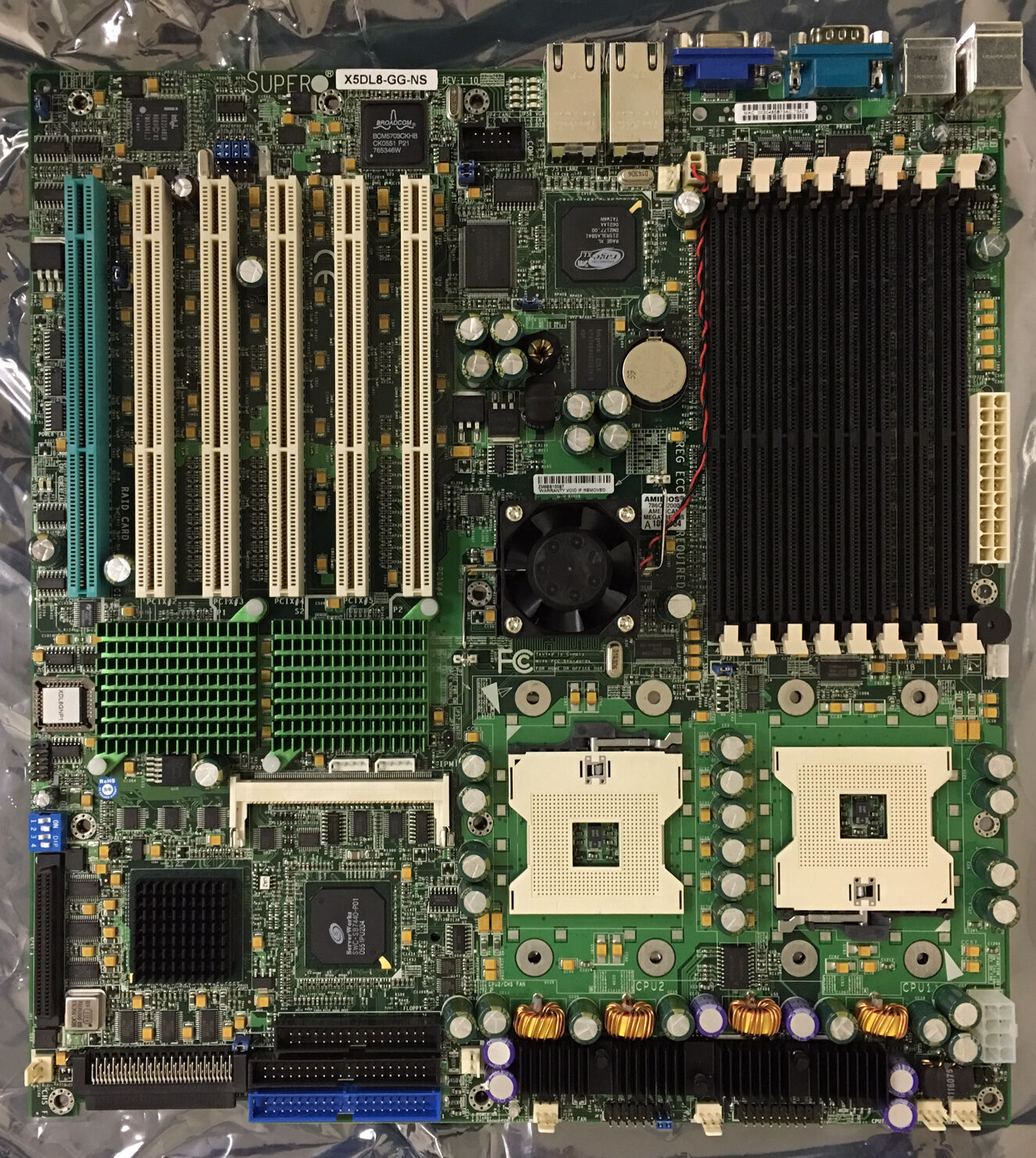 Supermicro X5DL8-GG Socket LGA 604 Intel Server Motherboard