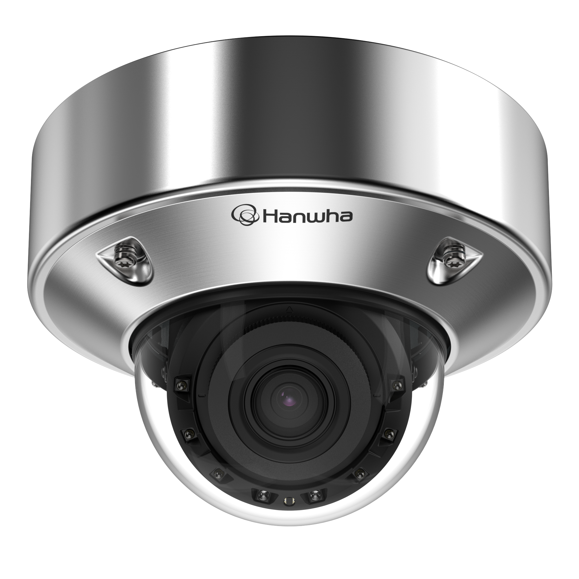 Hanwha XNV-A8084RS 5MP IR Stainless Steel AI Camera