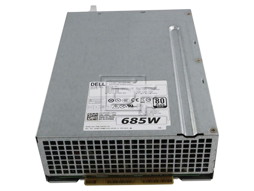 Dell YP00X 685W Power Supply for Precision Workstation T3610 T5610 T5810 T7810 T7910