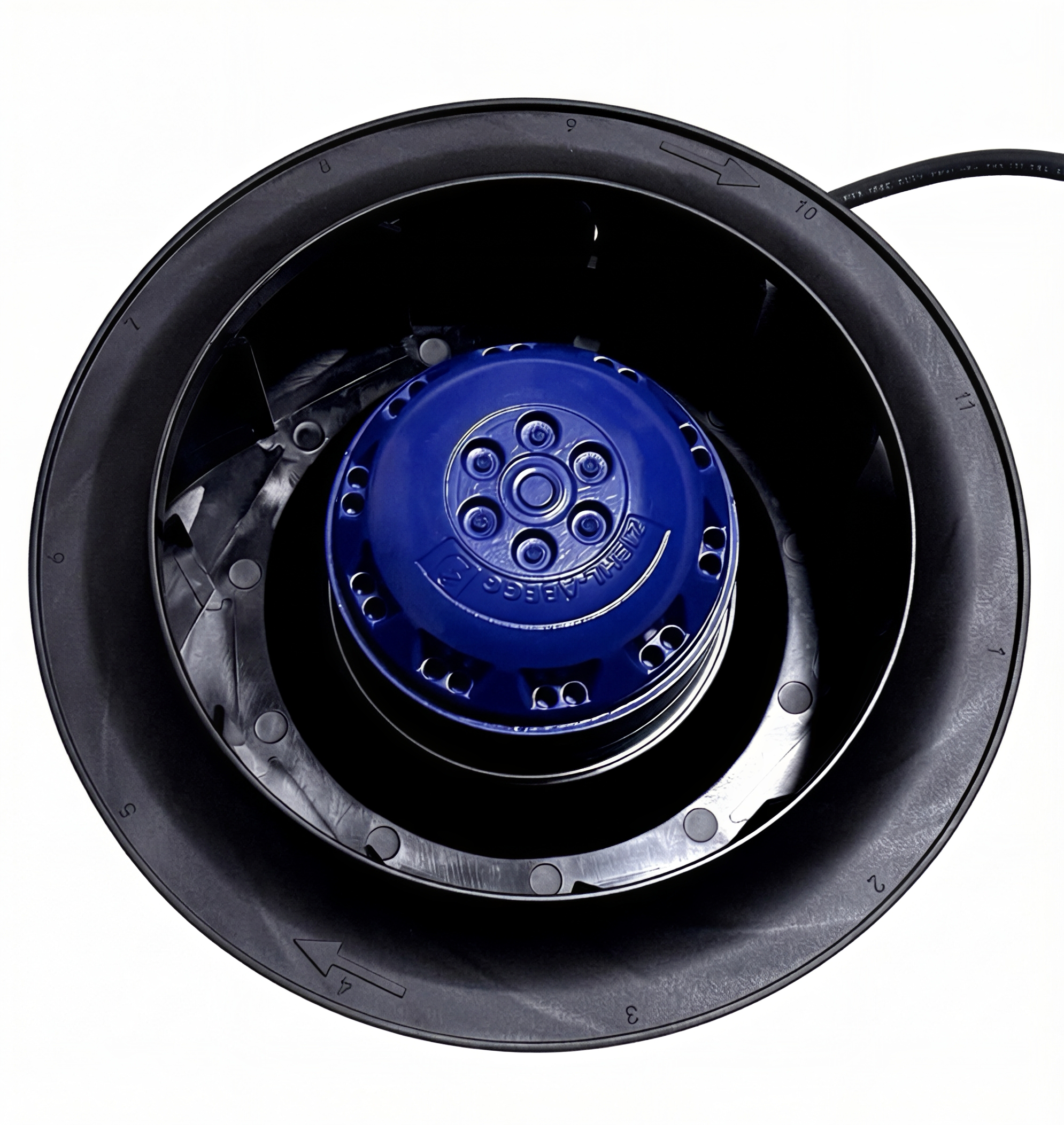 RH22L-2EP.WC.2R P/N 161616 1-230V 50HZ ZIEHL-ABEGG centrifugal fan