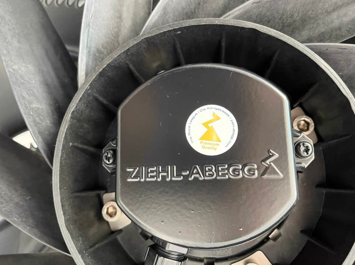 ZN071-SDL.6K.V7P1 1.45/0.95kW 3/380/480V 3.1/1.8A 1070/840rpm ZIEHL-ABEGG Axial Fan