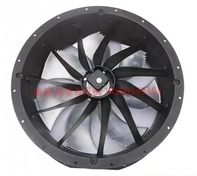 ZN080-SDL.6N.V7P5 ZIEHL-ABEGG Axial Fan 3~380/480V 1.85/1.05kW 3.8/2.0A 870/640rpm 50/60Hz