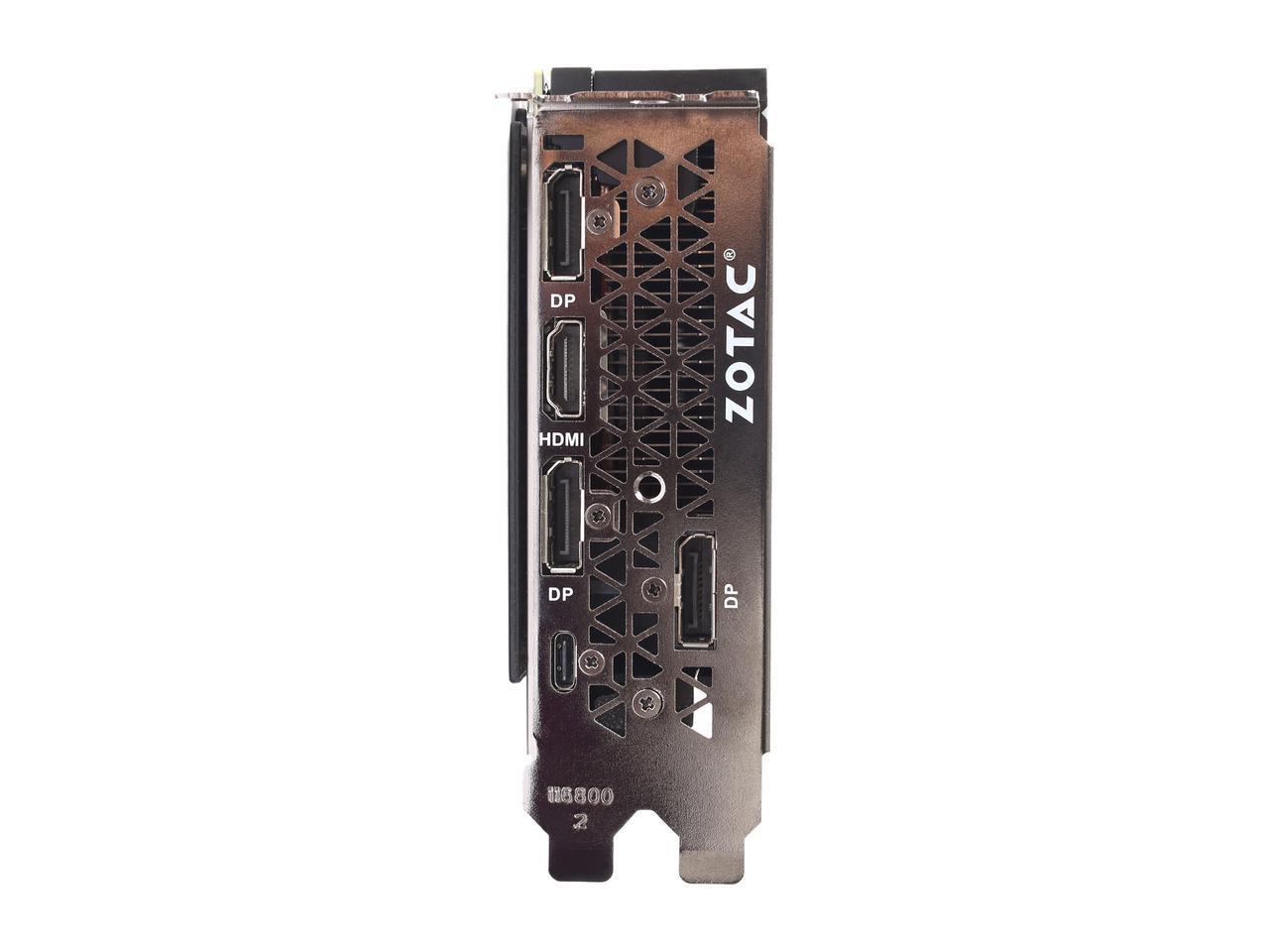 ZOTAC GAMING GeForce RTX 2080 Blower 8GB GDDR6 256-bit Gaming Graphics Card, Metal Backplate - ZT-T20800A-10P
