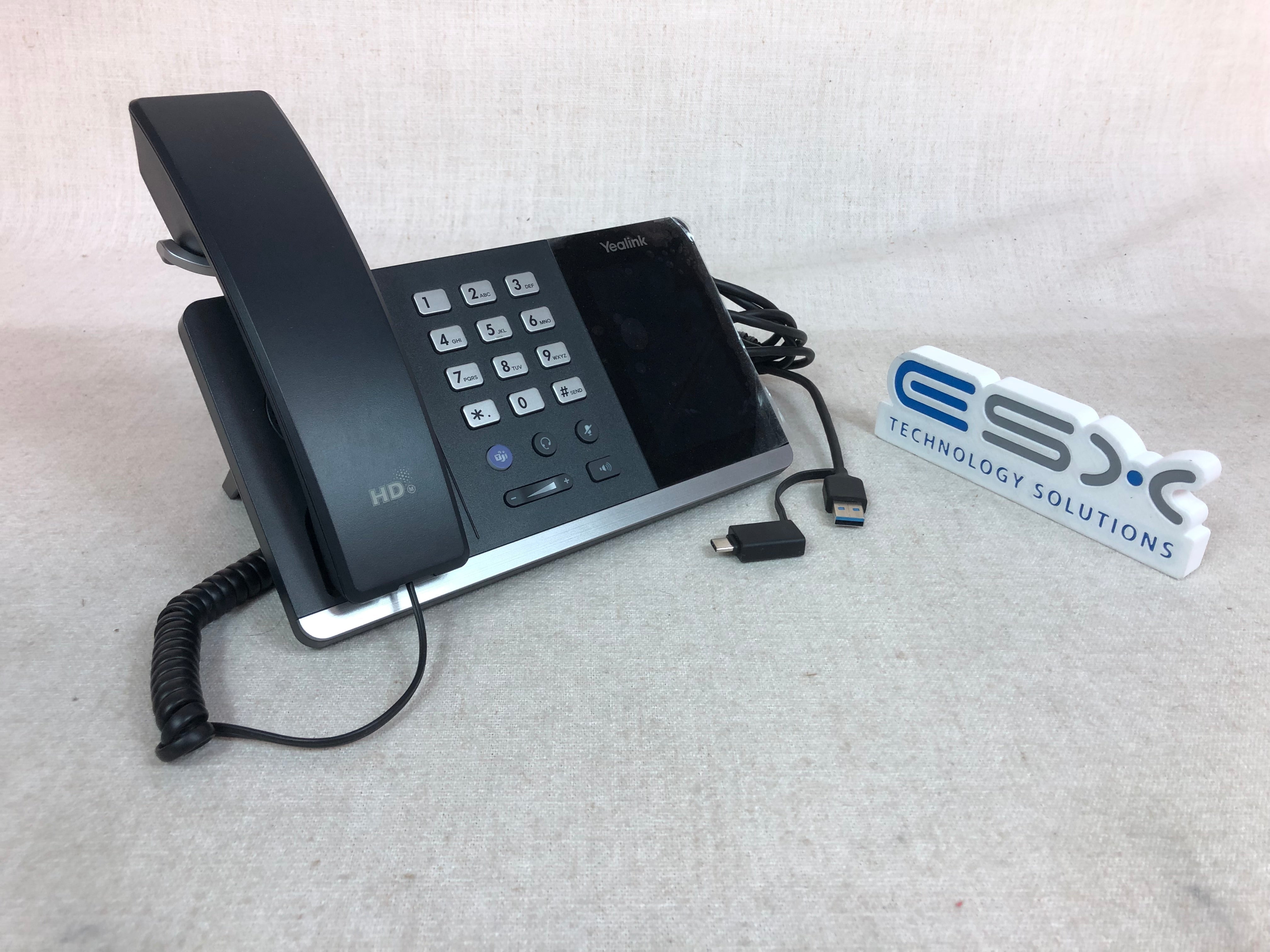 Yealink MP50 Teams USB phone with 5V adapter, In factory box