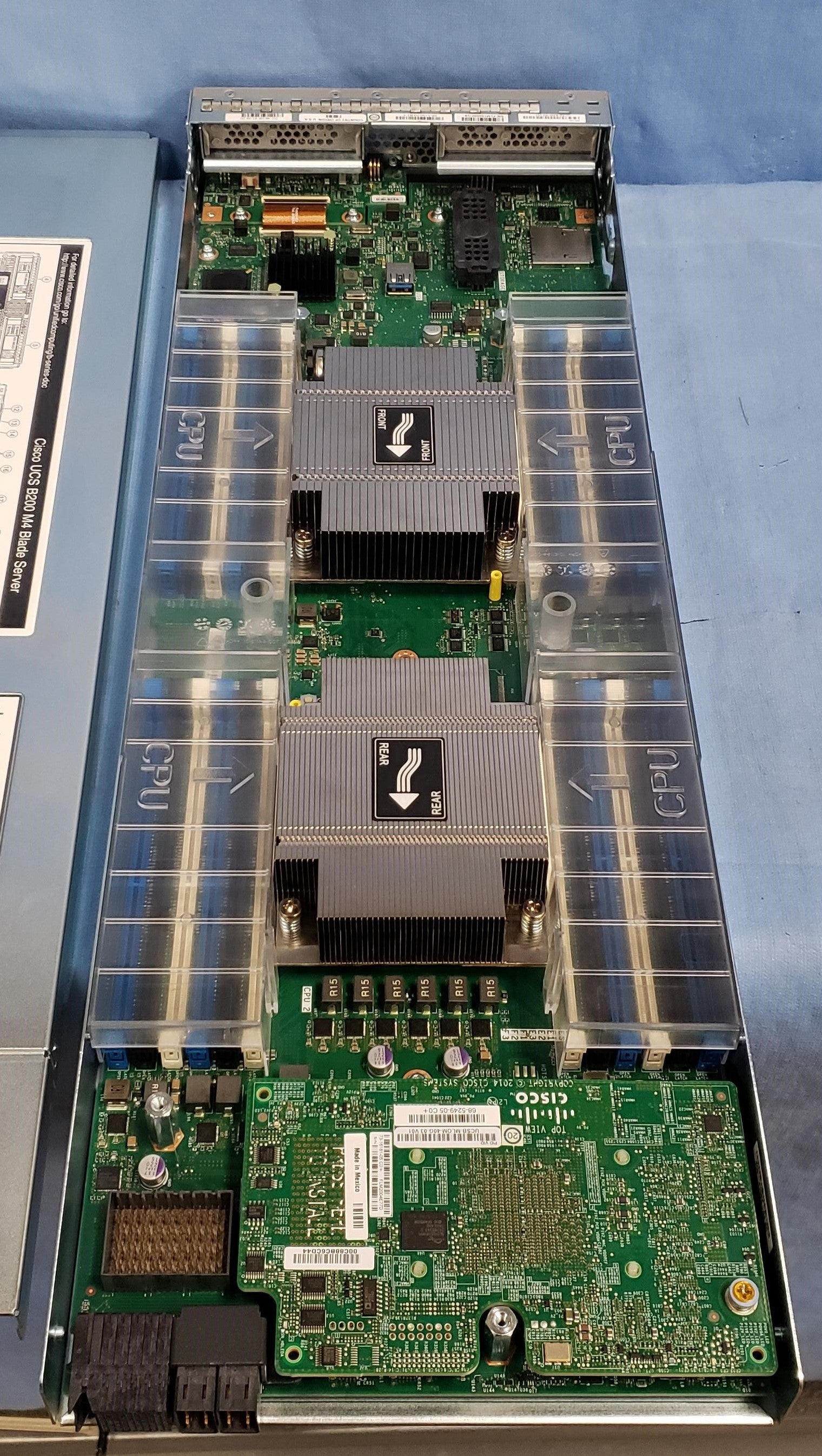 Cisco UCS B200 M4 Blade Server 2x 12 Core E5-2670v3 2.3GHz 24Core 128GB VIC 1340