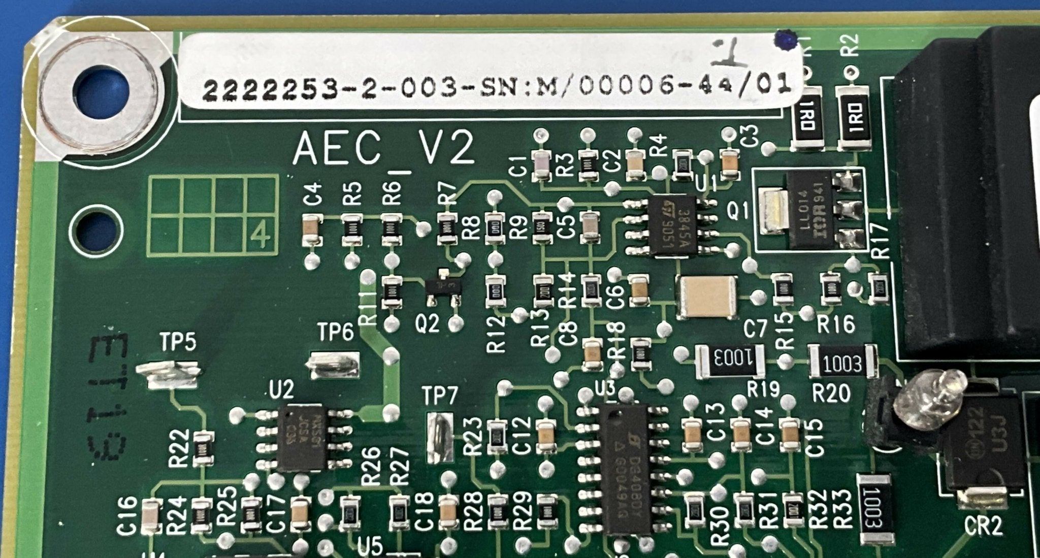 AEC V2 BOARD (2222253-2-003 GE