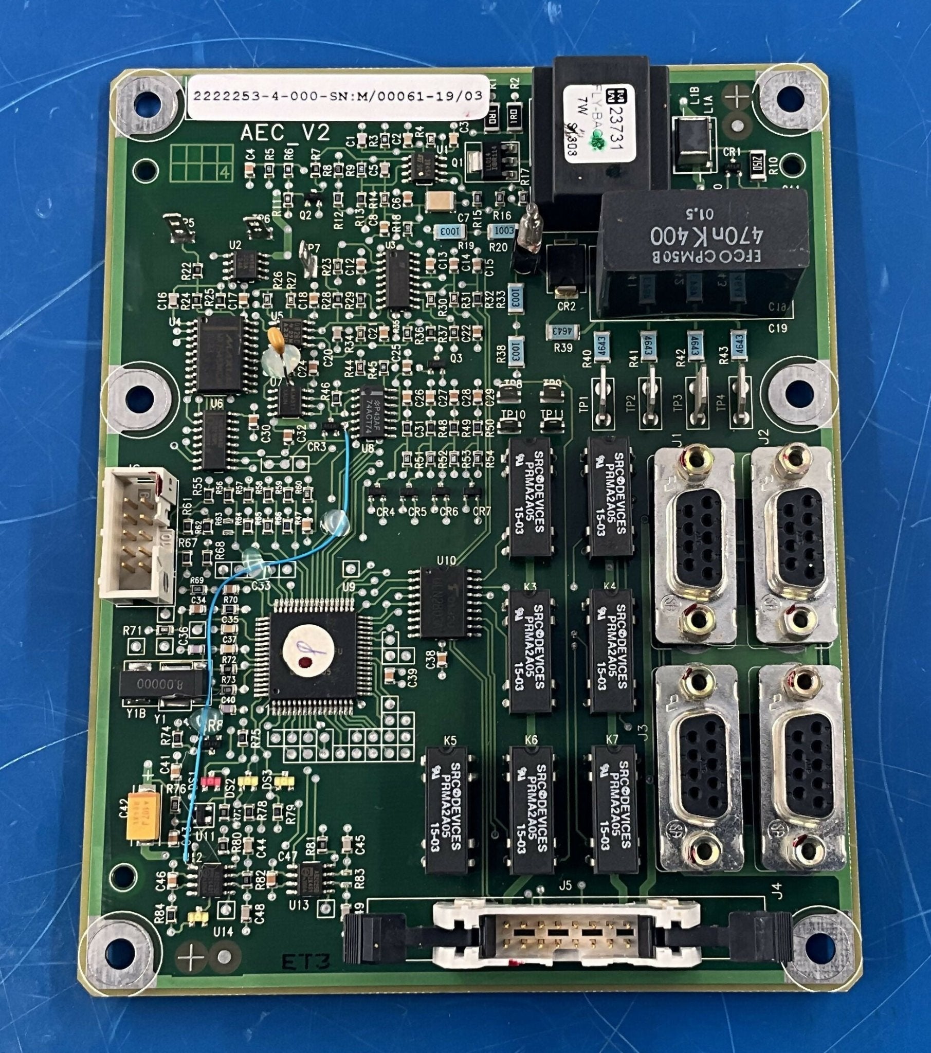AEC V2 BOARD (2222253-4 REV-000 GE