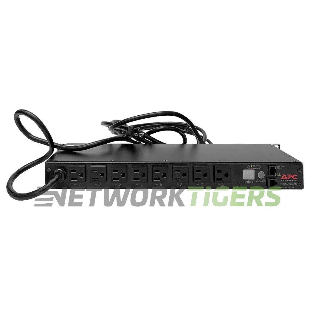 NEW APC AP7900 Switched Rack 120V 15A 8x NEMA 5-15R 1U PDU