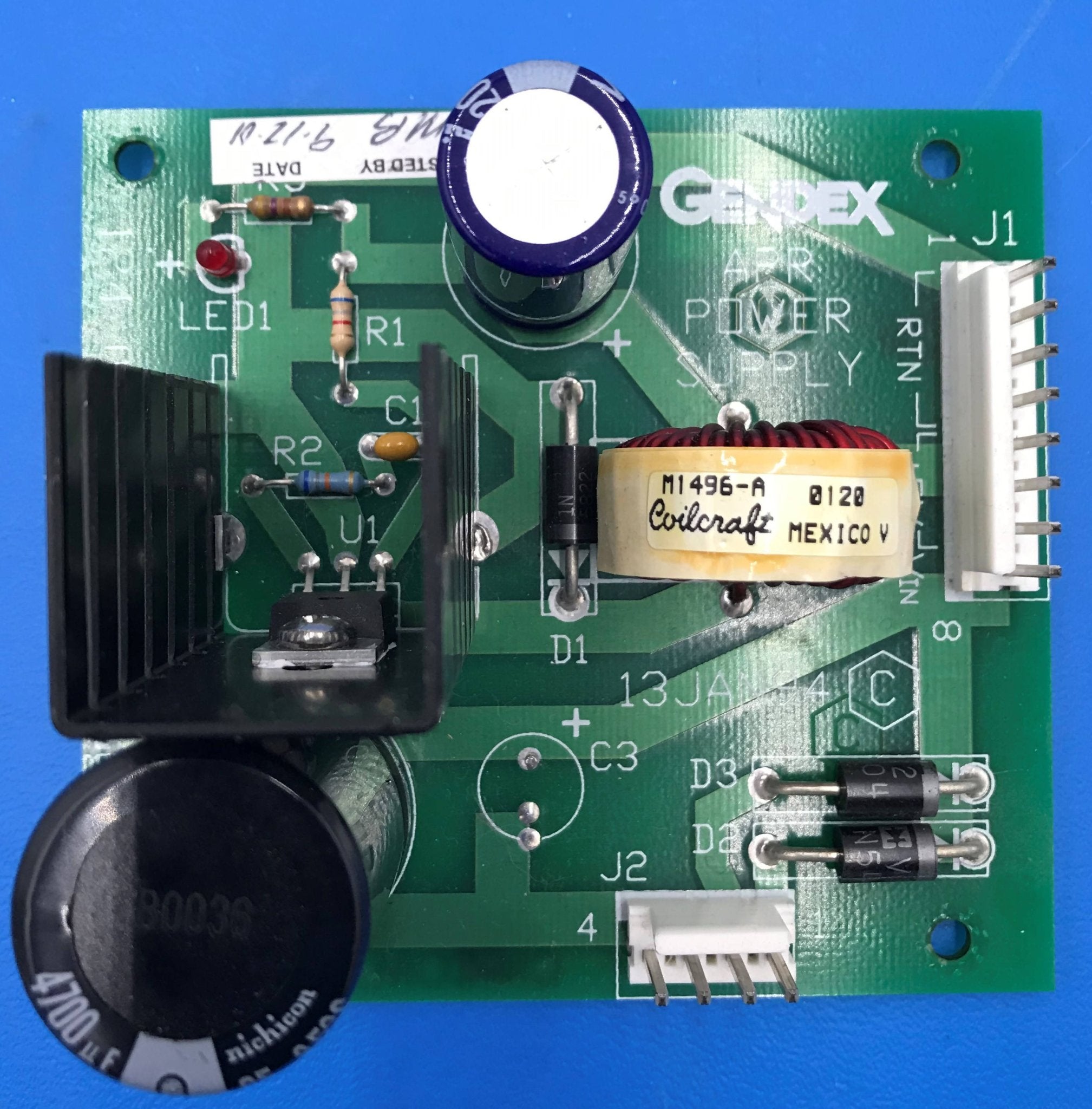 APR Power Supply PCB (124-0151 G1 Ver 4 Gendex