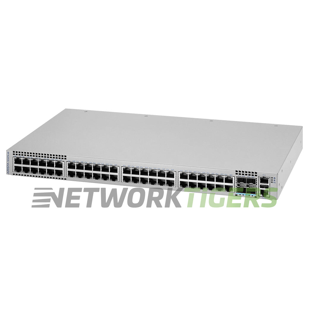 Arista DCS-7010TX-48-R 48x 1GB RJ45 4x 25GB SFP28 Back-to-Front Airflow Switch