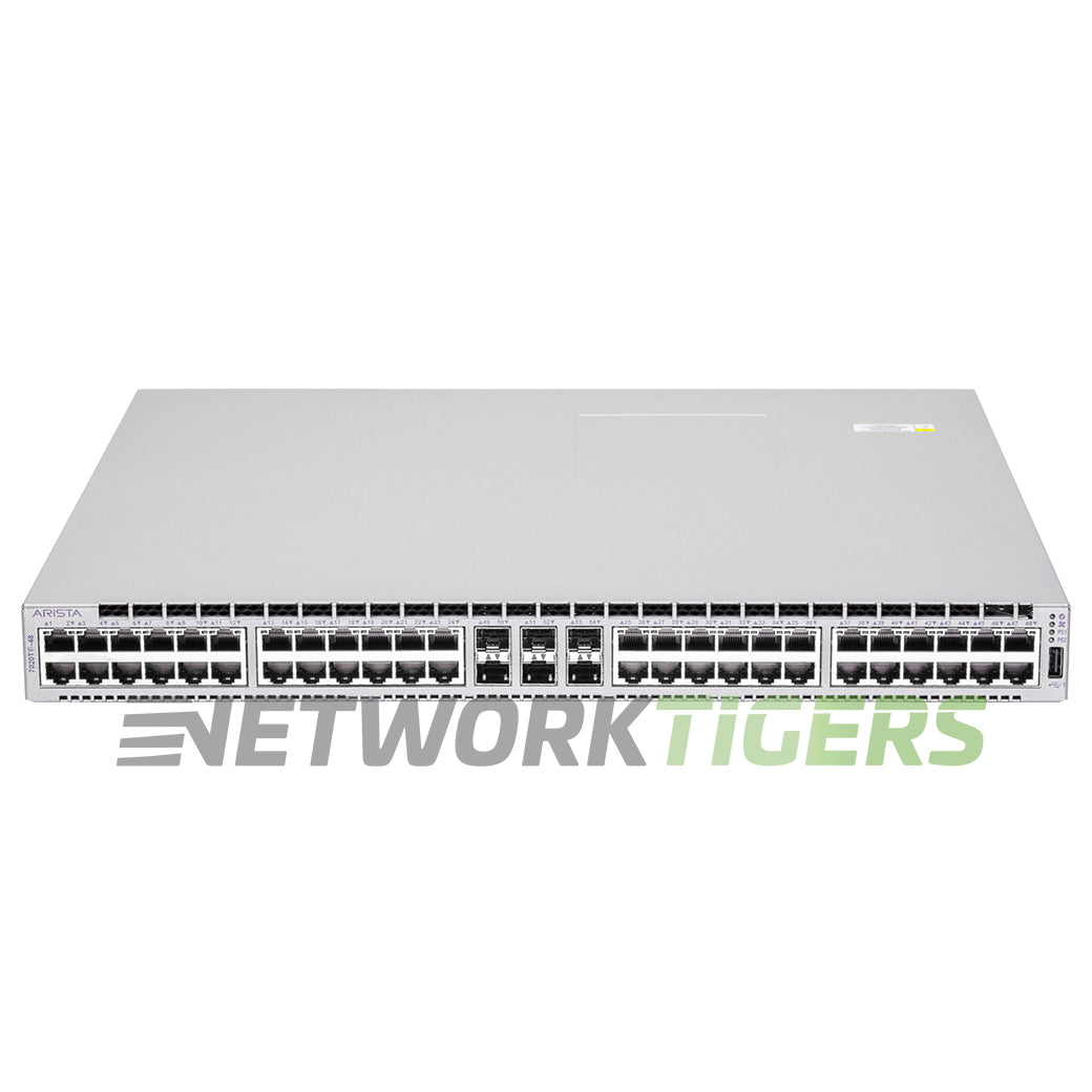 Arista DCS-7020TR-48-R 48x 1GB RJ45 6x 10GB SFP+ B-F Air Switch