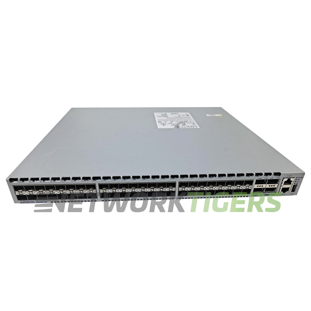 NEW Arista DCS-7050SX-64-F 48x 10GB SFP+ 4x 40GB QSFP+ Front-to-Back Air Switch