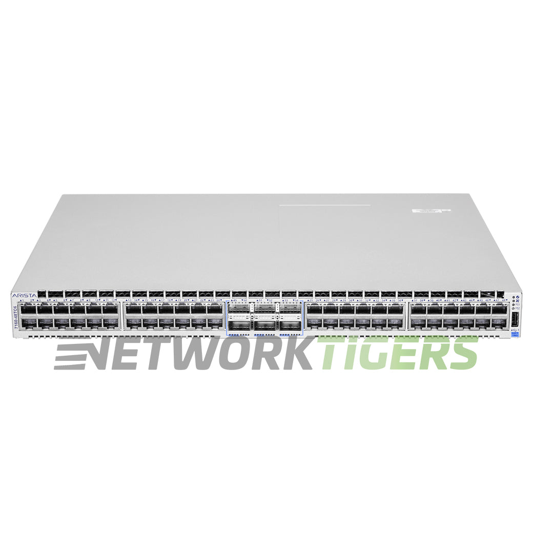 Arista DCS-7160-48TC6-R 48x 10GB Copper 6x 100GB QSFP Back-to-Front Air Switch