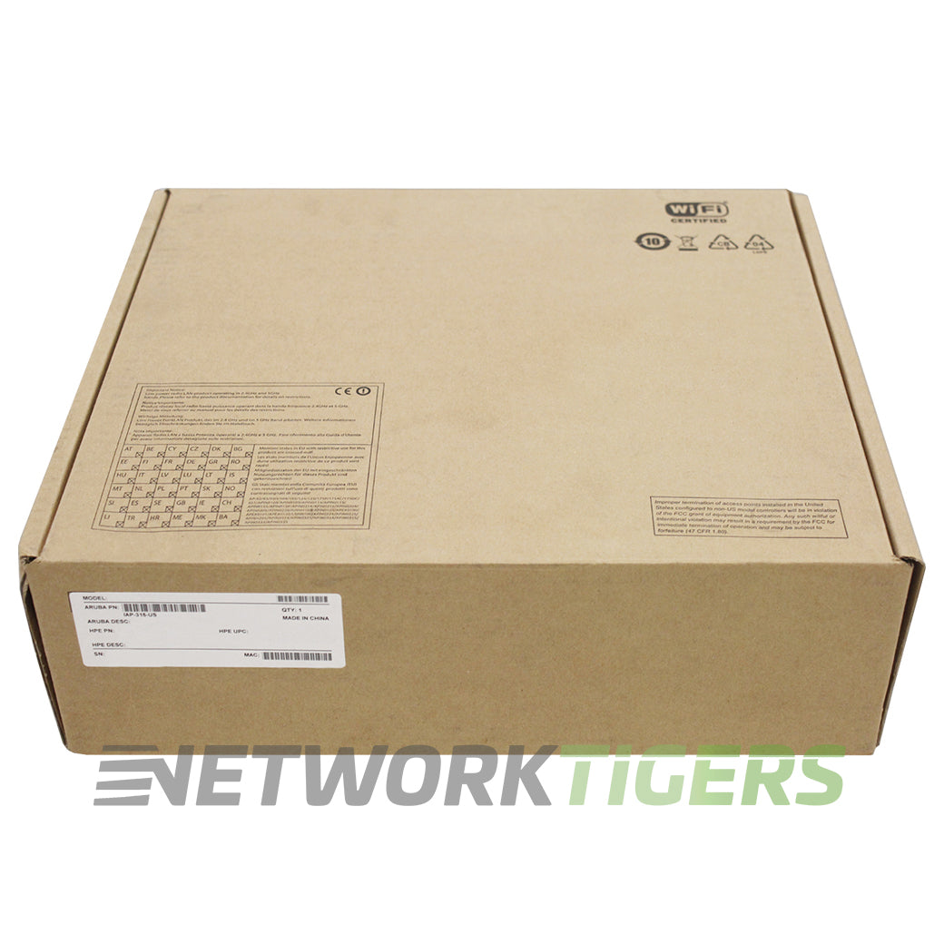 NEW HPE Aruba IAP-315 JW813A (US) Instant Wi-Fi 5 802.11ac Internal Antenna WAP