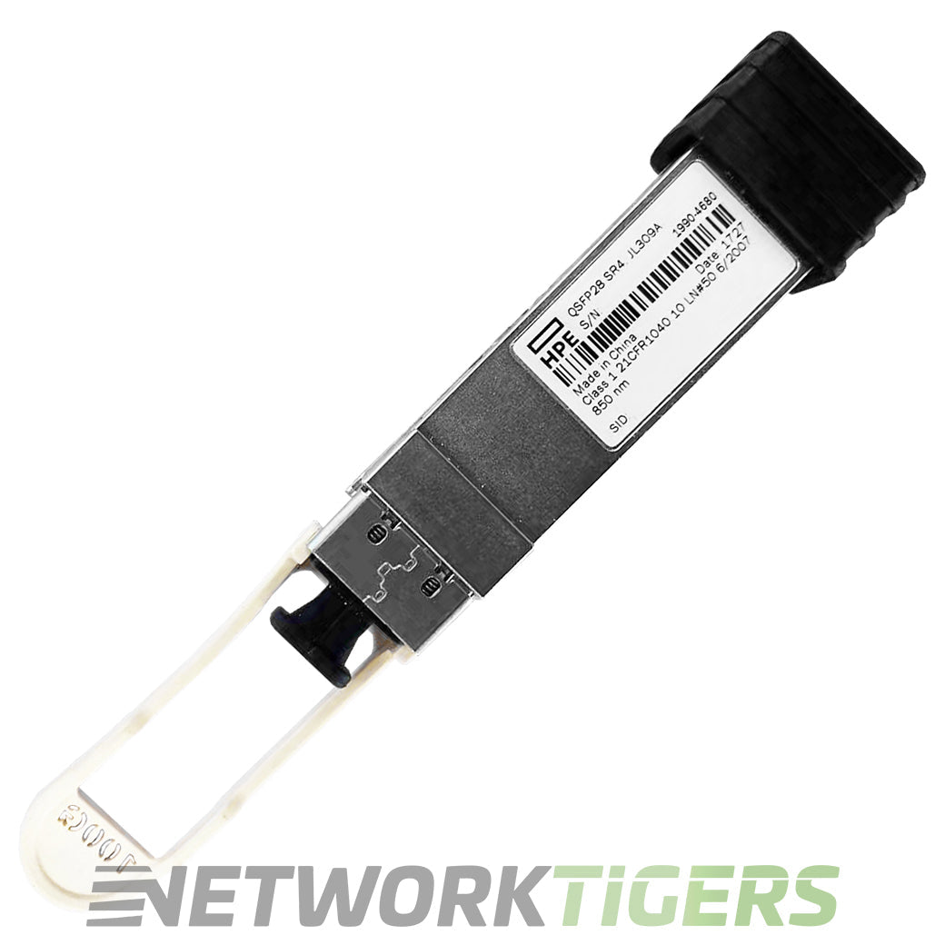 NEW HPE Aruba JL309A 100GB BASE-SR4 MPO MMF Optical QSFP28 Transceiver