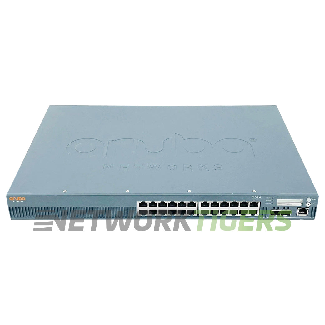 NEW HPE Aruba JW683A 7024 US 24x 1GB PoE+ RJ45 2x SFP+ Controller for 32x AP's