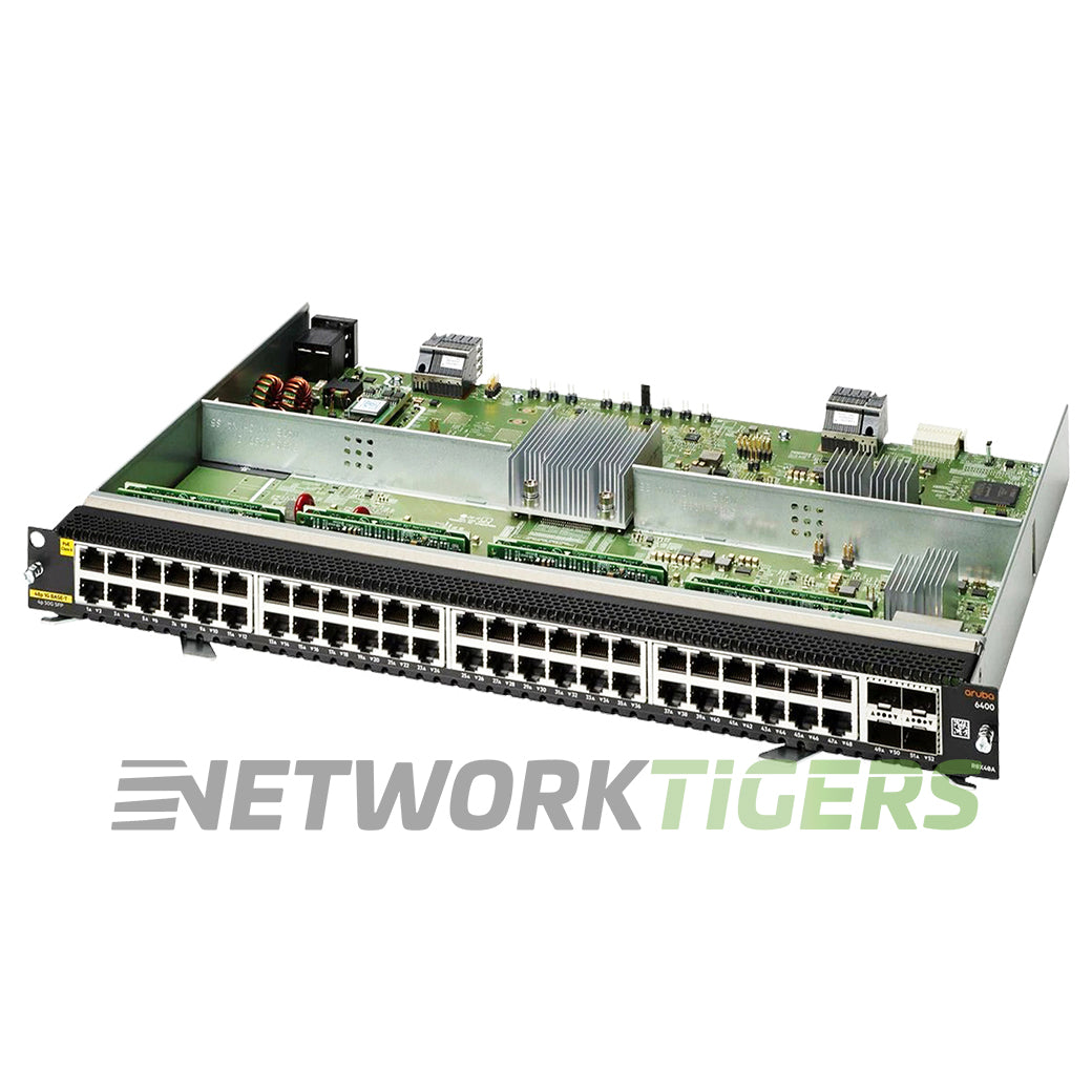 HPE Aruba R0X39B CX 6400 48x 1GB RJ45 4x 1GB SFP56 Switch Line Card