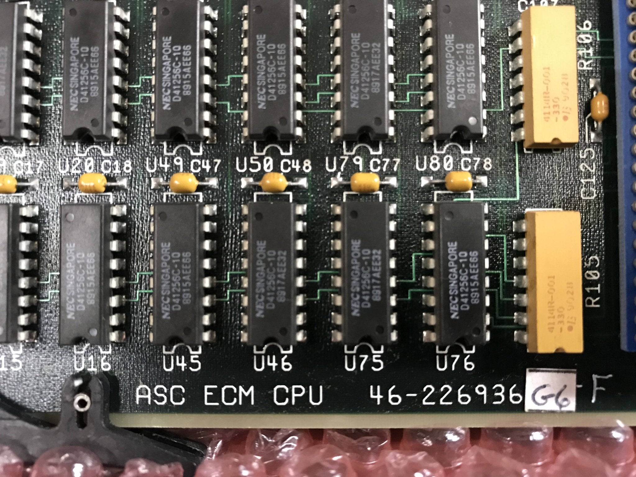 ASC ECM CPU (46-226936 G6-F GE Advantx