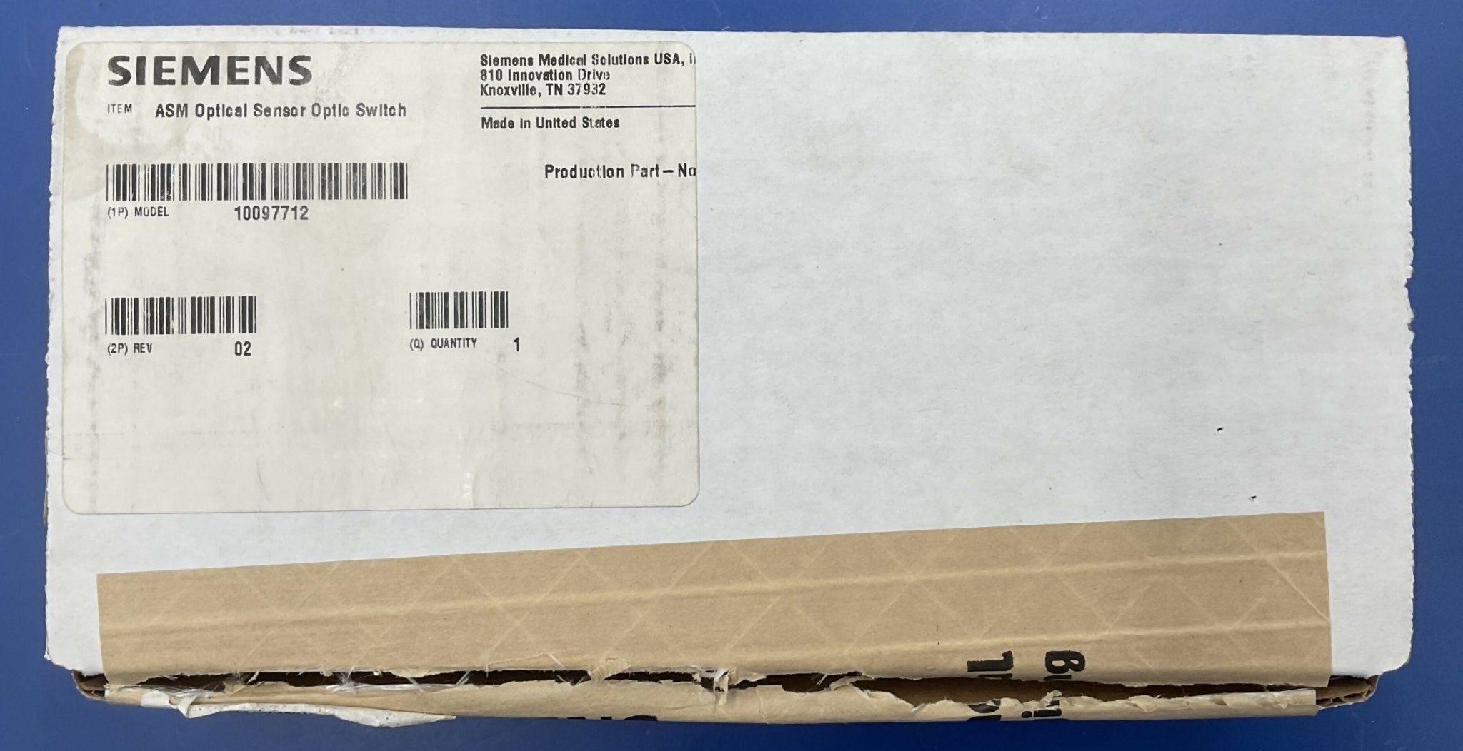ASM Optical Sensor Optic Switch (10097712) SIEMENS
