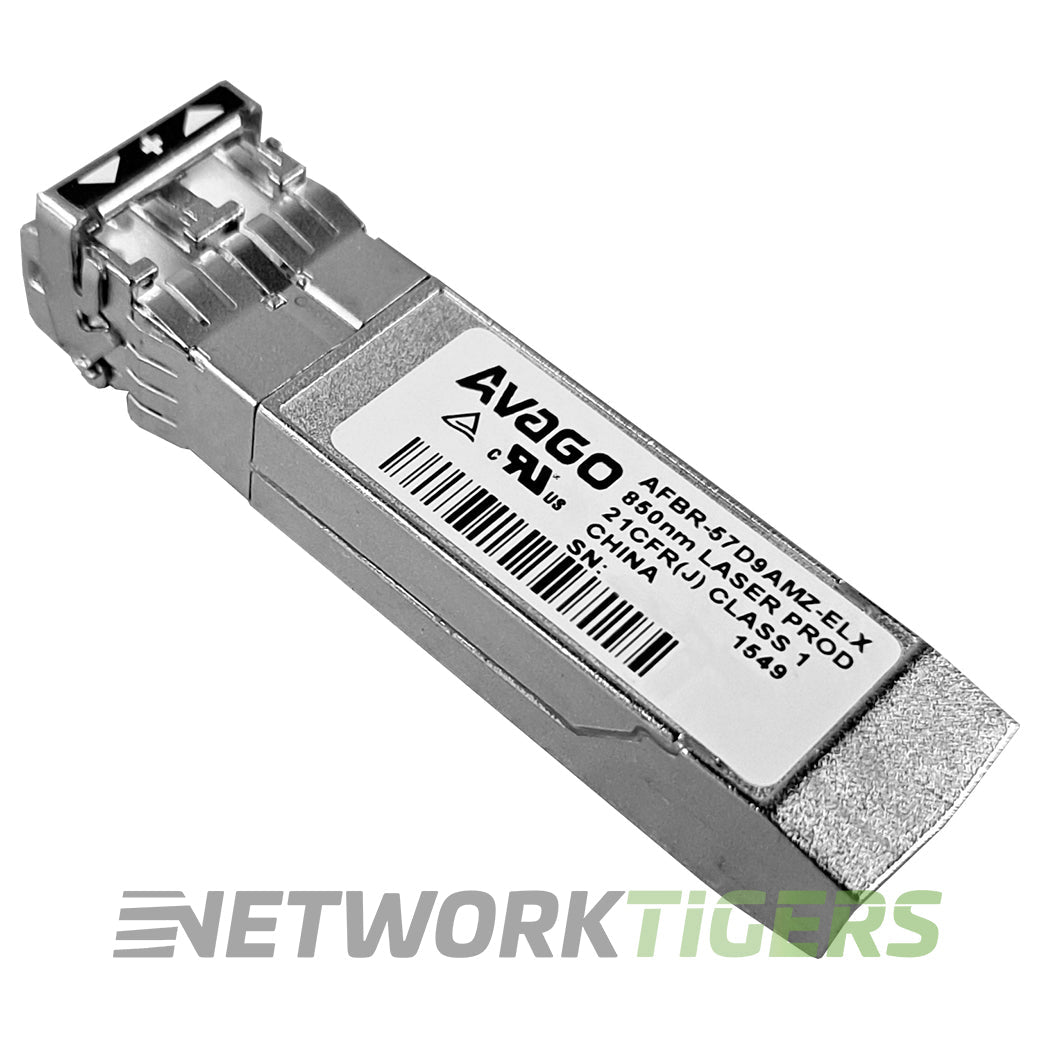 Avago AFBR-57D9AMZ-ELX 8GB 850nm SW Fibre Channel SFP Transceiver