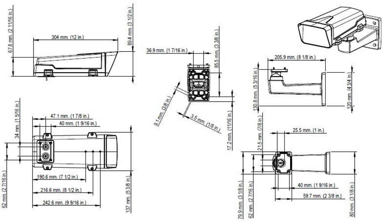 Axis M1124-E 1MP Outdoor Bullet IP Security Camera