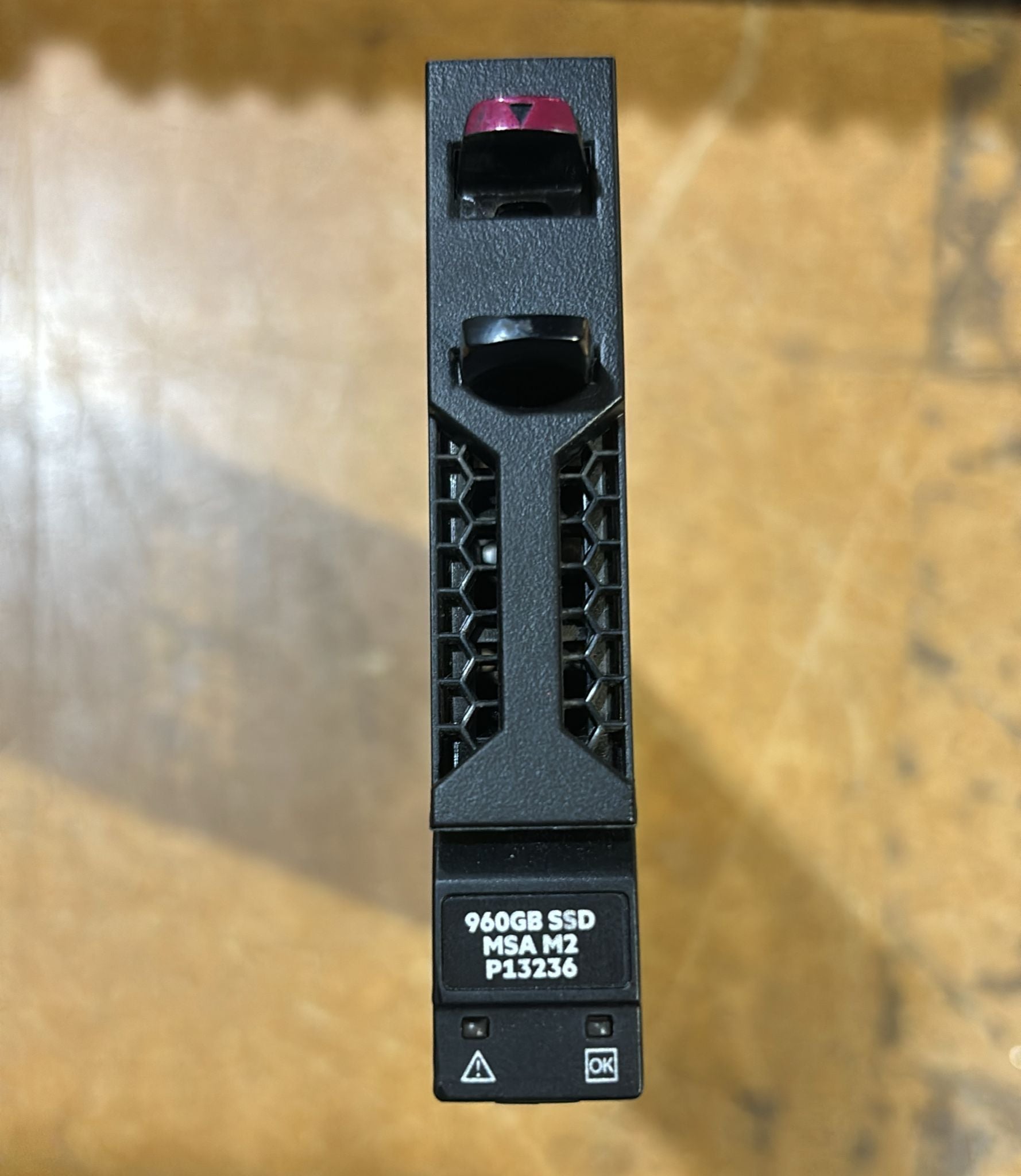 HP P13236-001 960GB MSA SAS SSD - Label View | Alo Tech Solutions