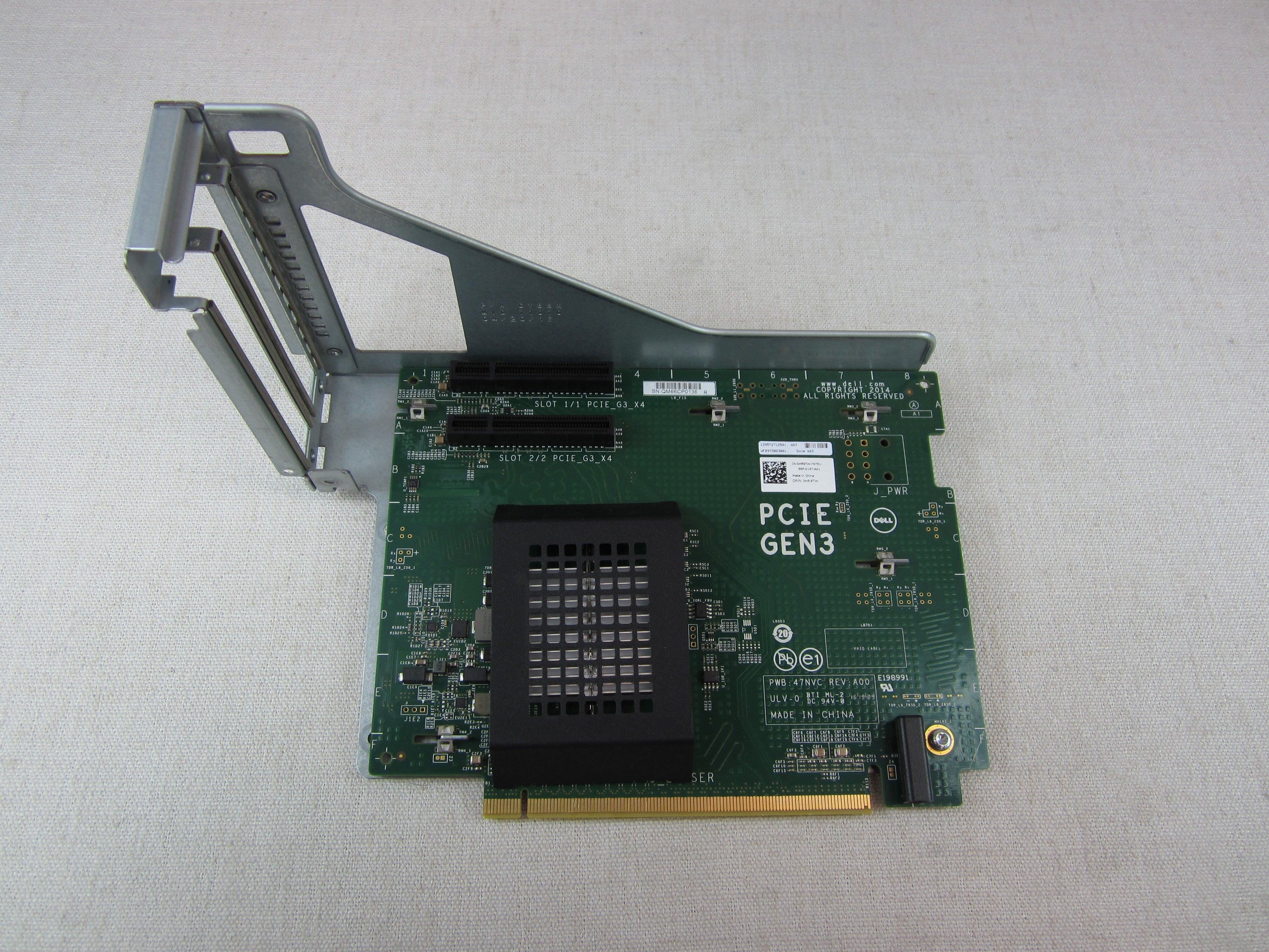 Dell HR9TW Slot 1 Left Riser Board Assembly for PowerEdge R930
