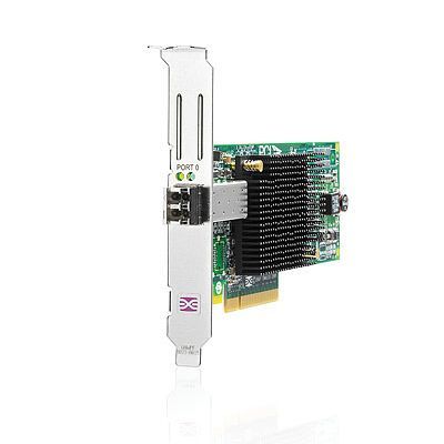 AJ762B - HP 81E Single-Port SFP+ Fibre Channel 8Gb/s PCI-Express 2.0 x8 High Profile Host Bus Adapter (HBA)