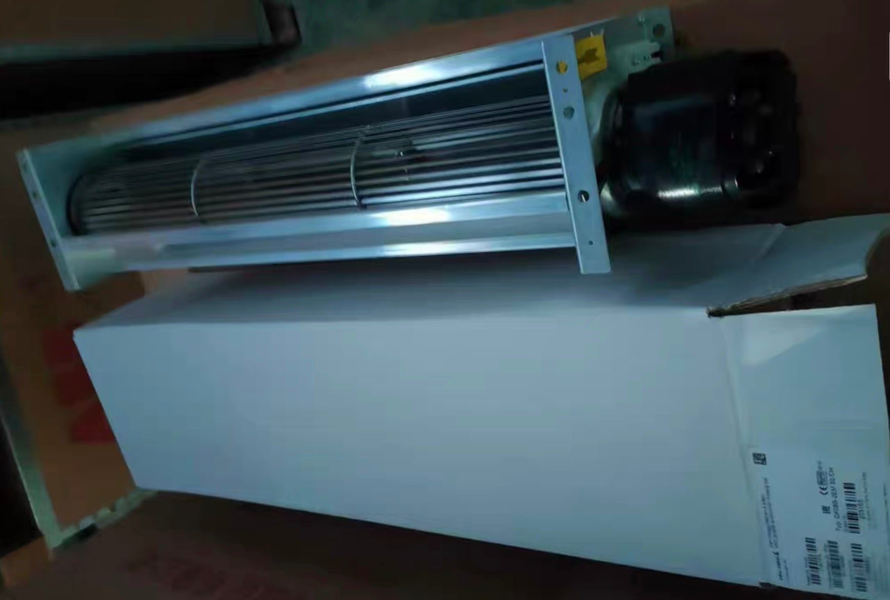 QK08B-2EM.50.CH ZIEHL-ABEGG Crossflow fan 1~230V 0.27/0.28kW 1.2A 2470/2600rpm