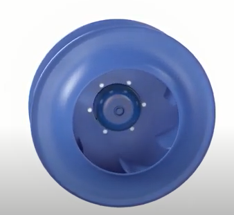 RH31C-ZIK.DC.CR  ZIEHL-ABEGG centrifugal fan 2.5KW 380/480V 4.0/3.2A 3640rpm