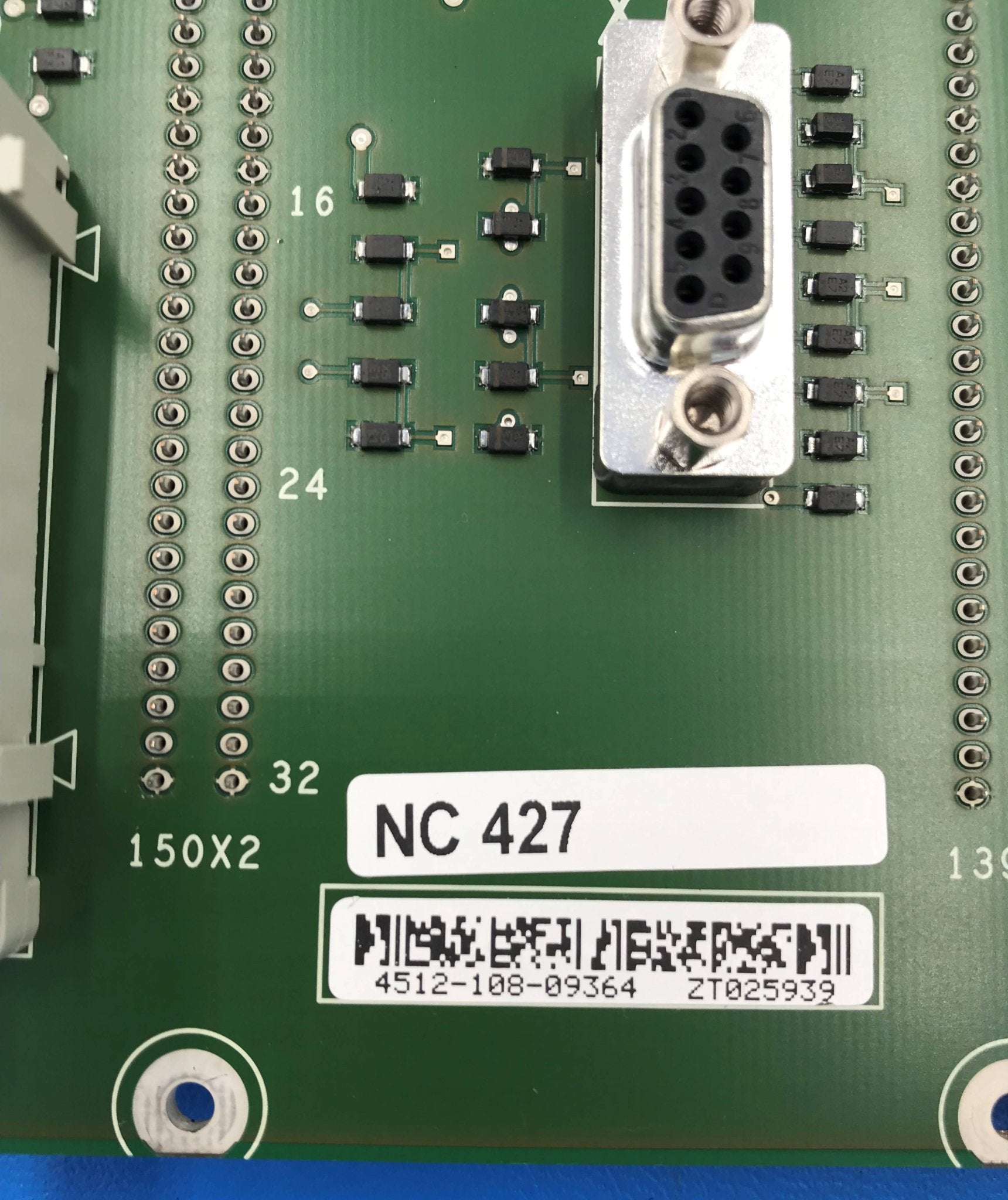 Philips 4512-108-09364 - Backplane Board PCB R/F System Side View | Alo Tech Solutions