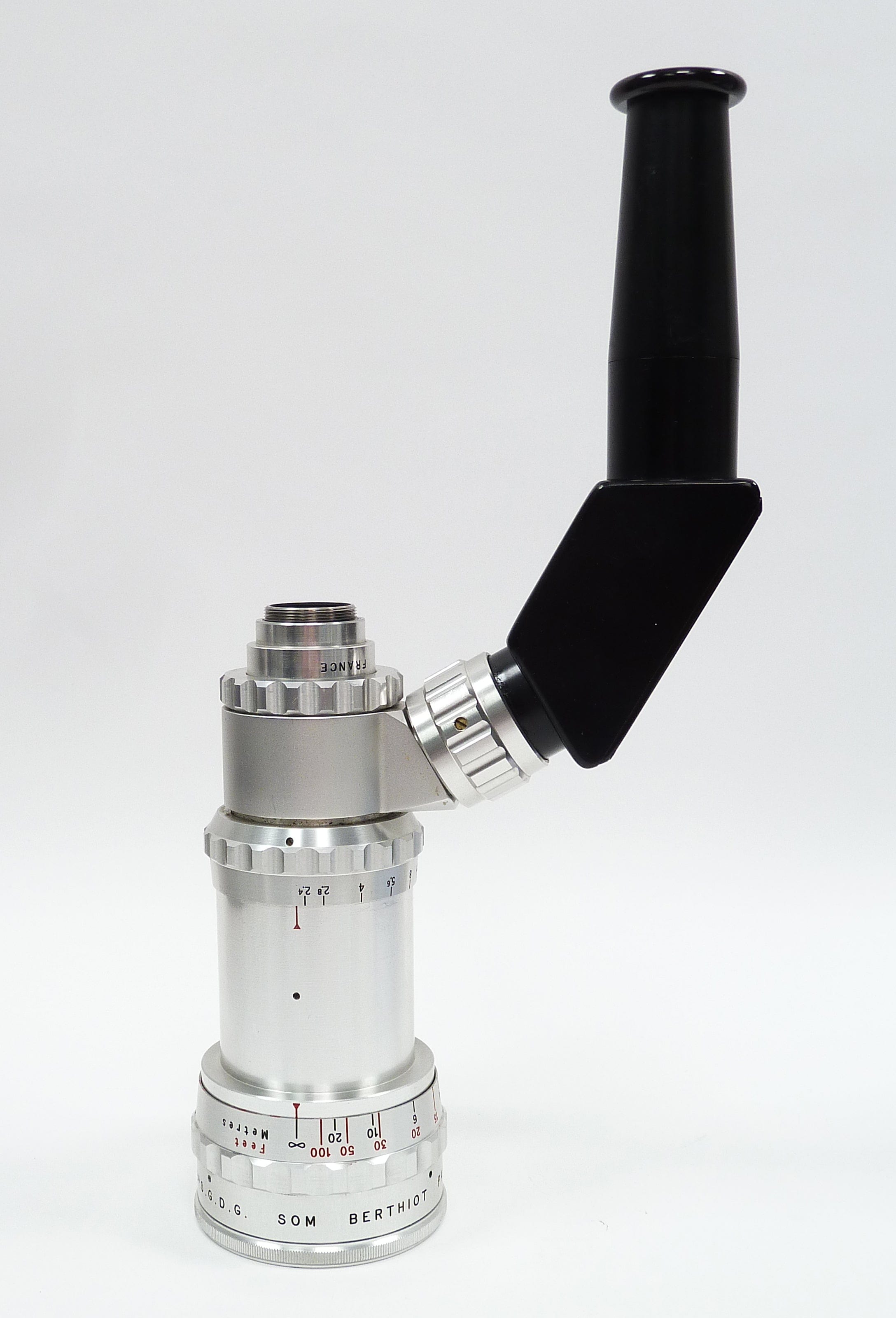 Berthiot Pan-Cinar 17.5-70mm f2.4 C Mount Lens for Bolex with Finder