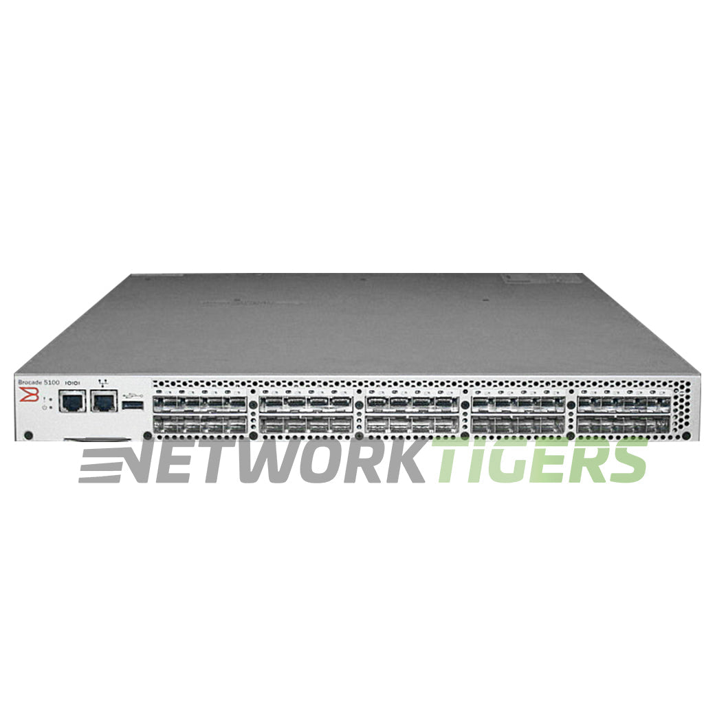 Brocade BR-5120-0004 40x 4GB Fibre Channel SFP (24x Active) Switch