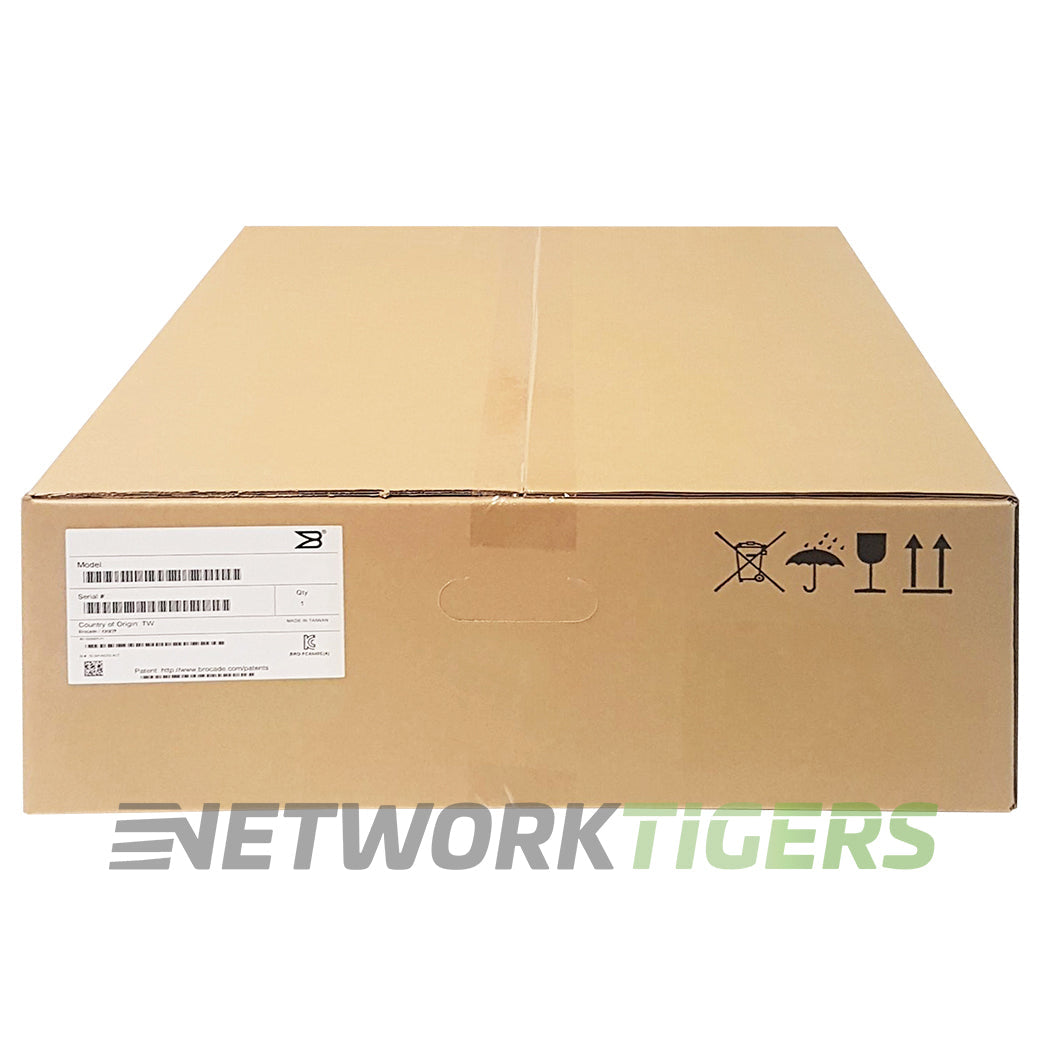 NEW Ruckus Brocade ICX7450-48F-E 48x 1GB FC SFP F-B Air Switch w/ 3x Exp Modules