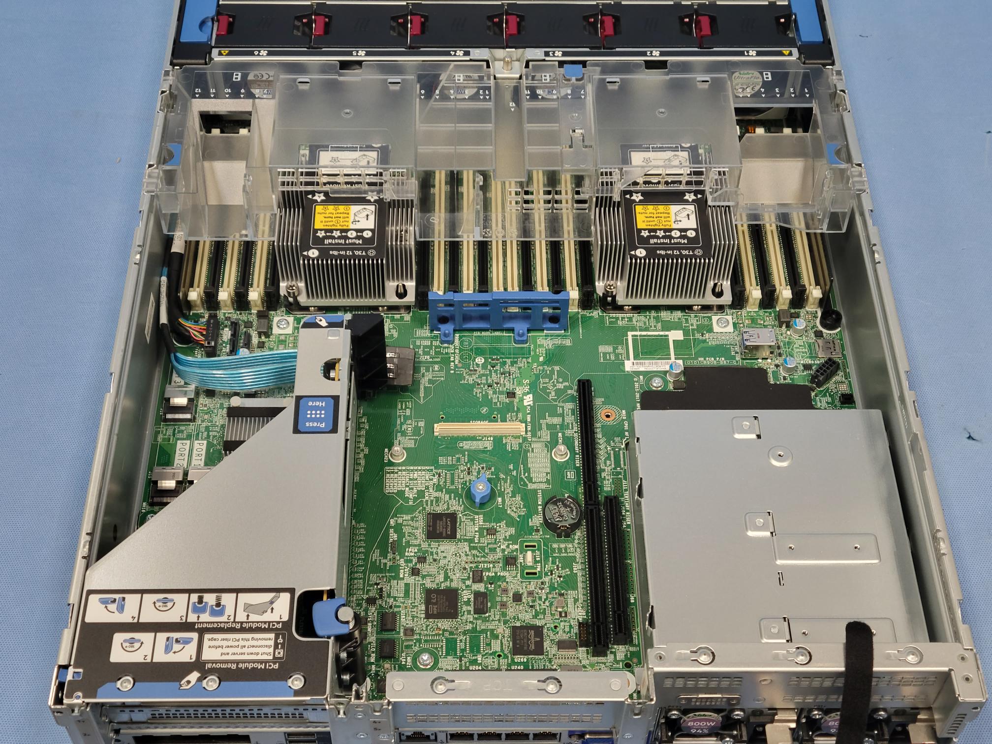 HP Proliant DL380 Gen10 8SFF Server 2x 24C Gold 5220R 2.2GHz CPU 256GB 3x 480GB