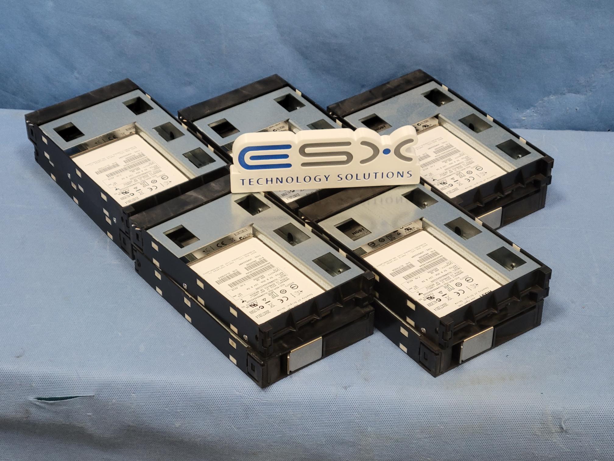 Lot of 10 -EMC Isilon 400GB 2.5" SAS SSD 0B28588 HUSMM8040ASS200