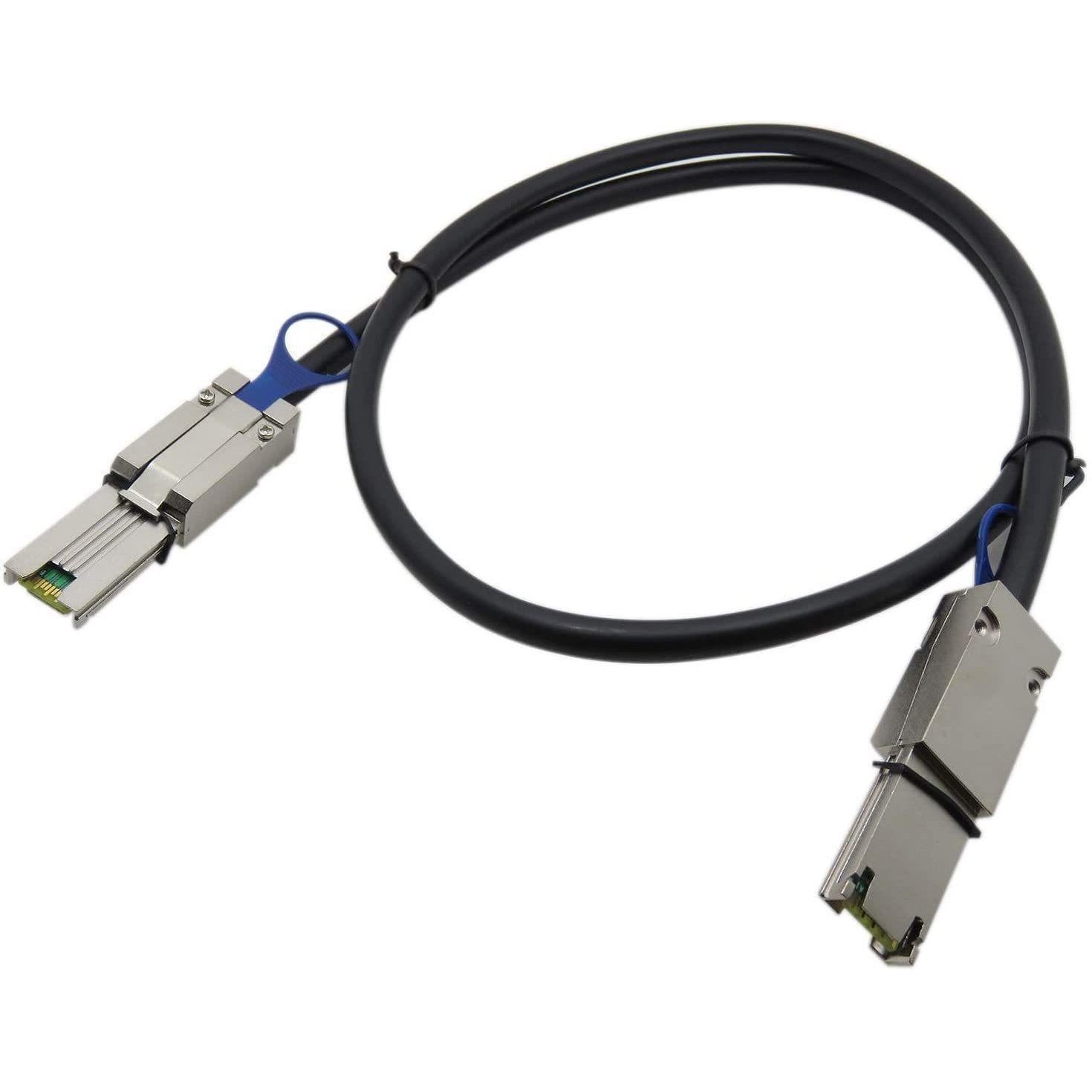 CableDeconn Mini SAS26P SFF-8088 to SFF-8088 External Cable Attached SCSI (2M, 8088 to 8088