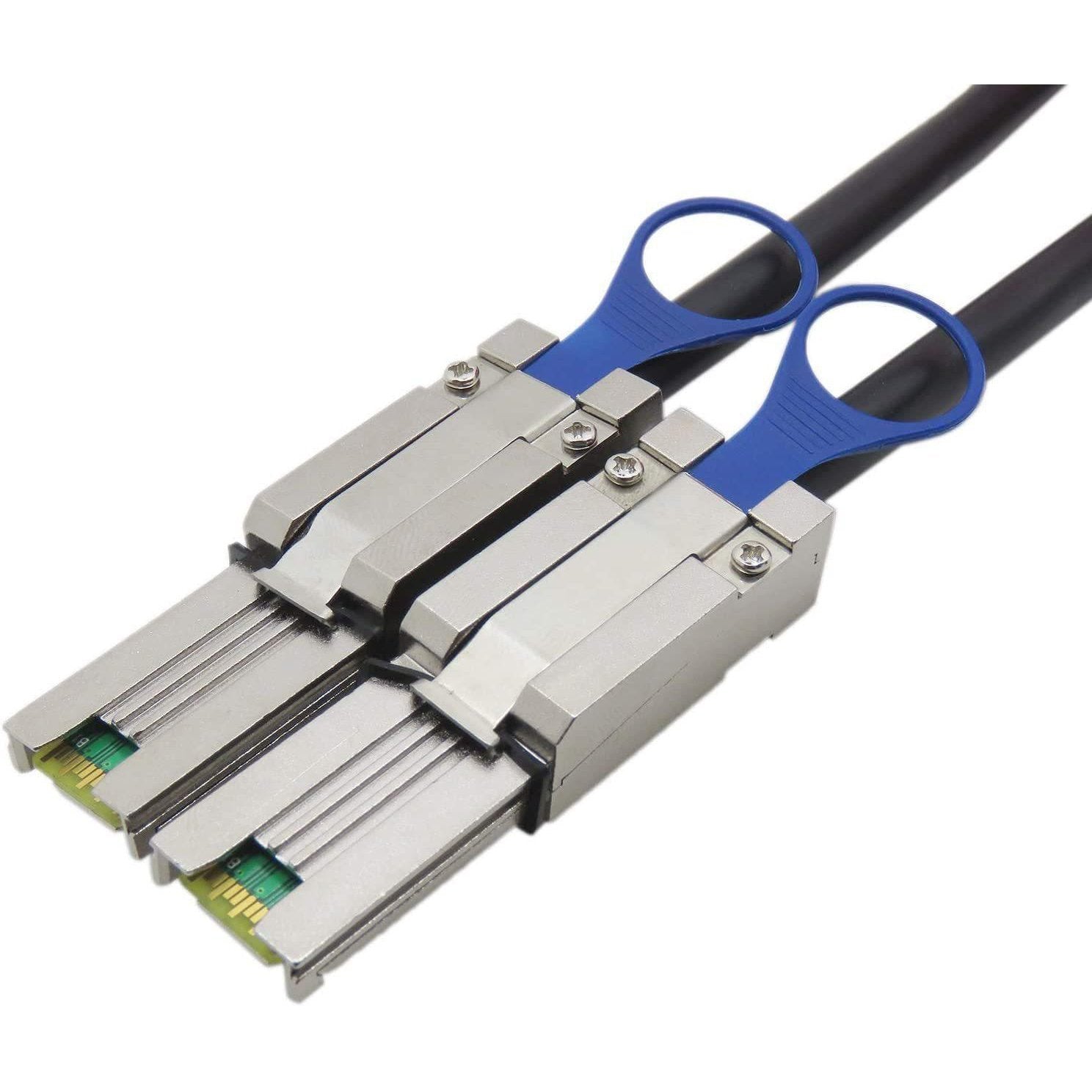 CableDeconn Mini SAS26P SFF-8088 to SFF-8088 External Cable Attached SCSI (2M, 8088 to 8088