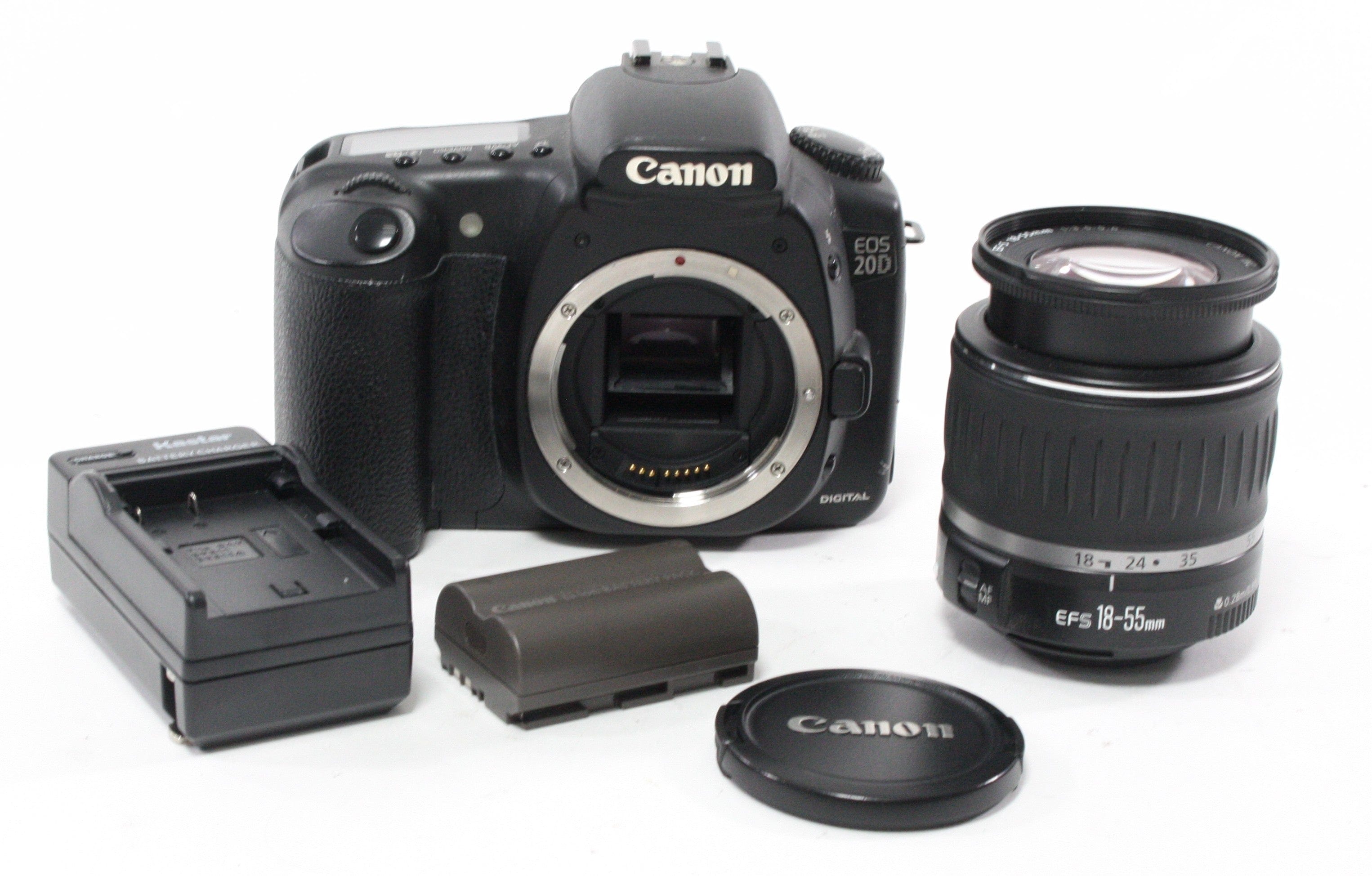Canon 20D with 18-55mm f/3.5-5.6 Lens