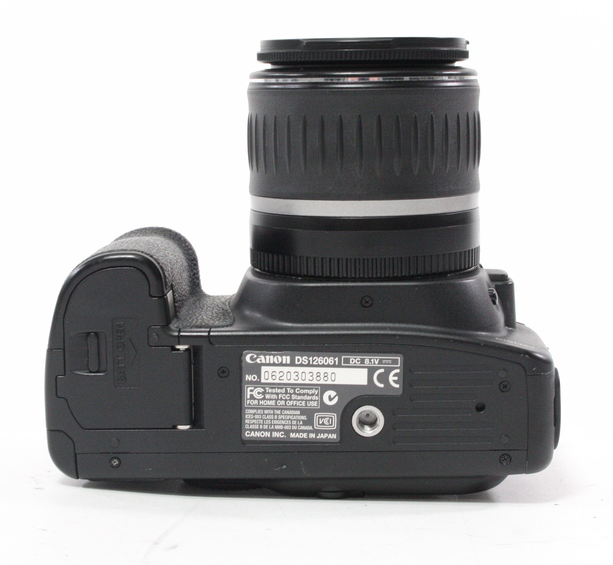 Canon 20D with 18-55mm f/3.5-5.6 Lens