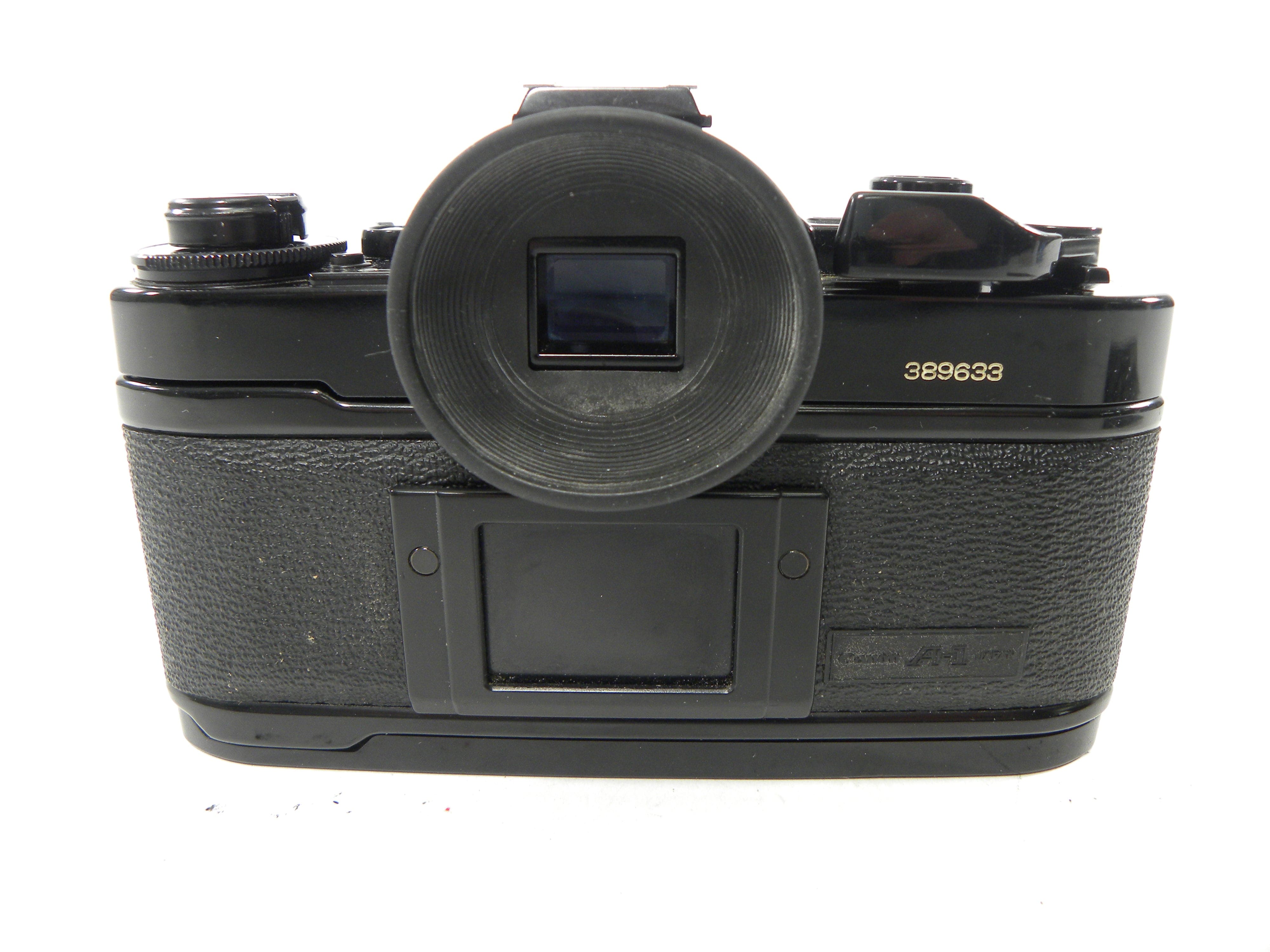 Canon A-1 35mm SLR (Black) Body Only